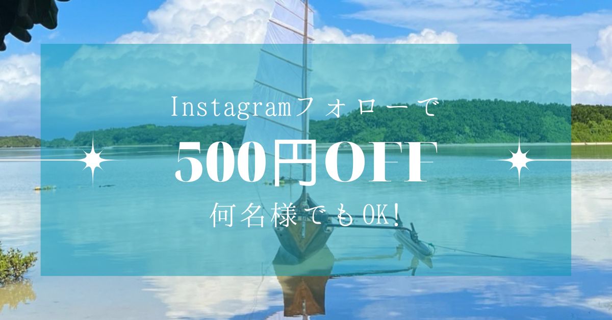 Instagramフォロー割引